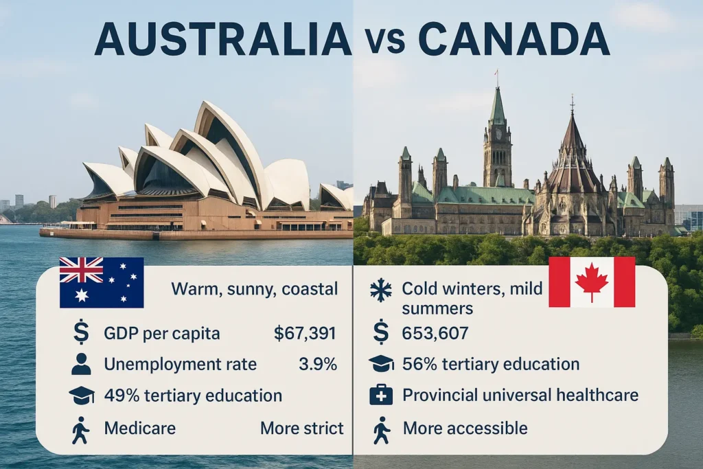 australia vs canada