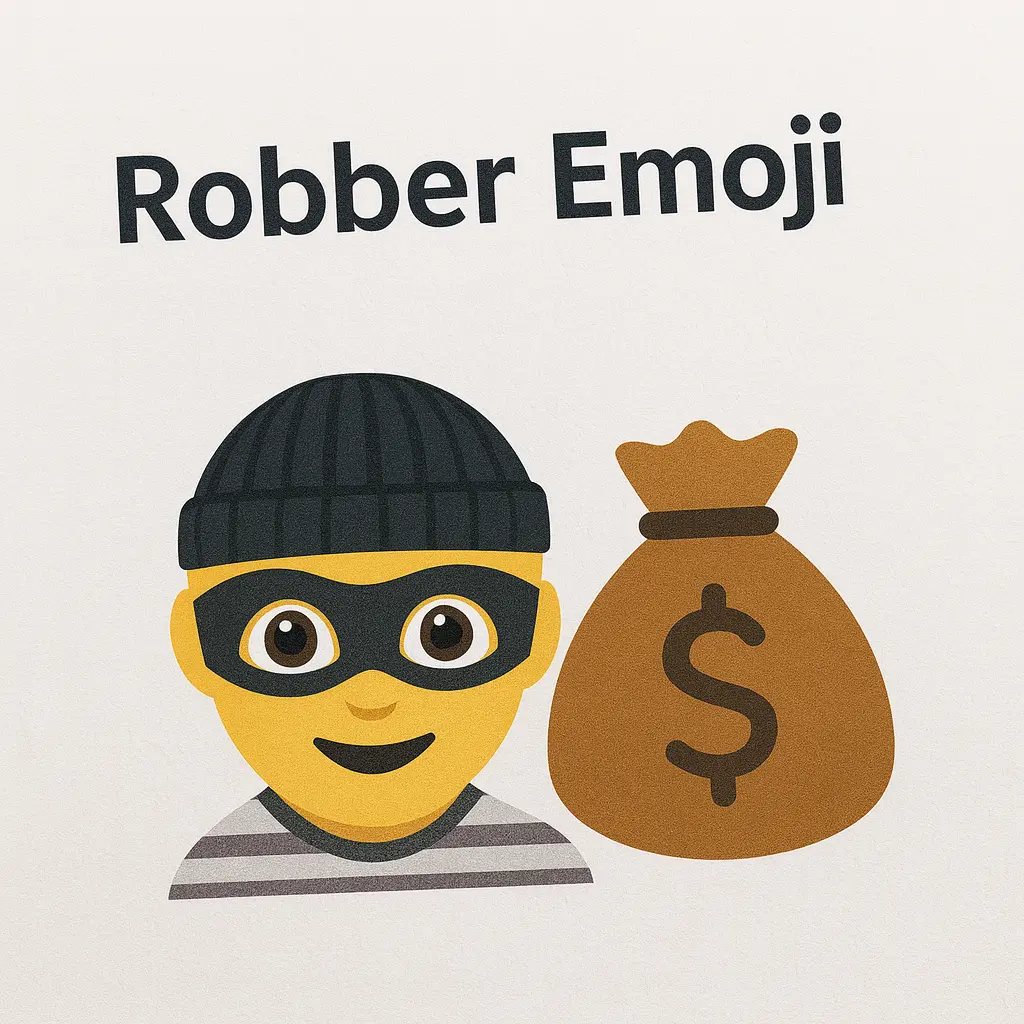 robber emoji