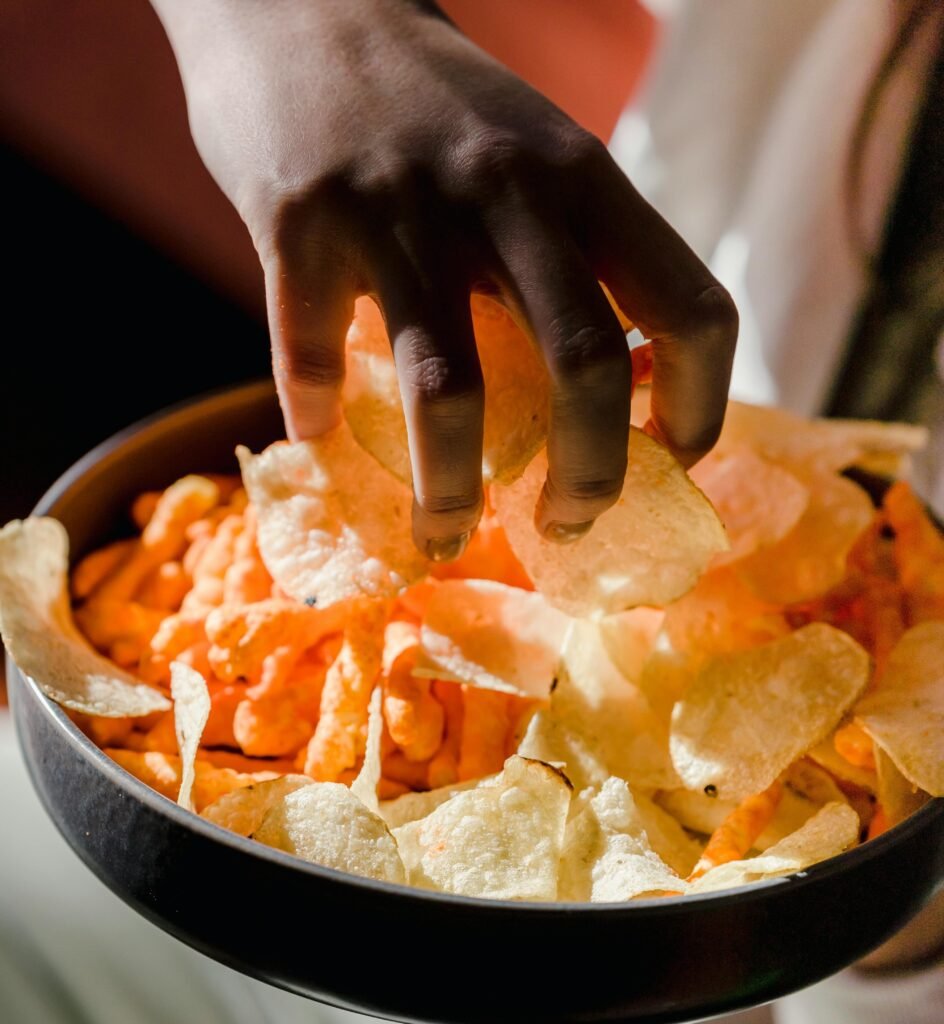 Bowl of snacks