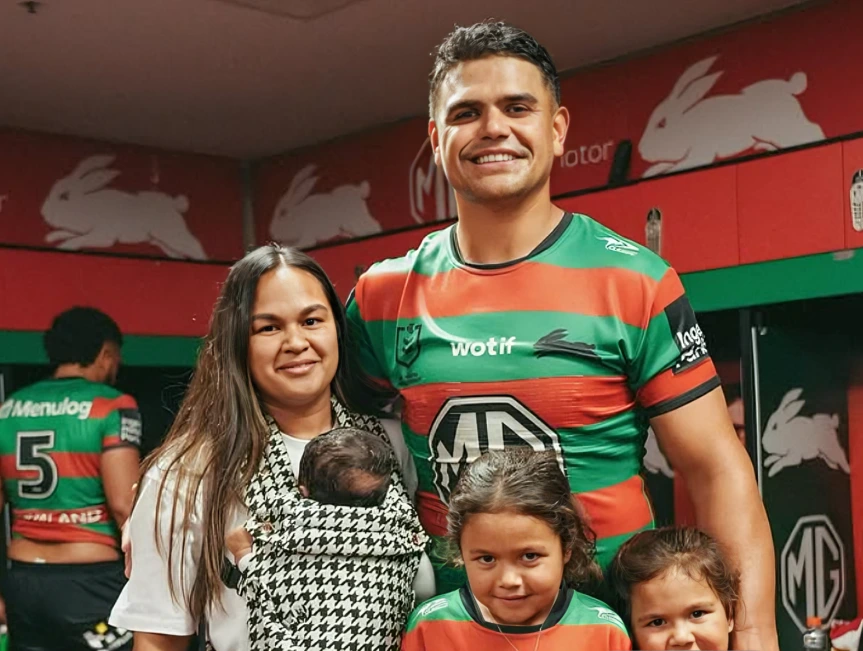 latrell mitchell wife nationality