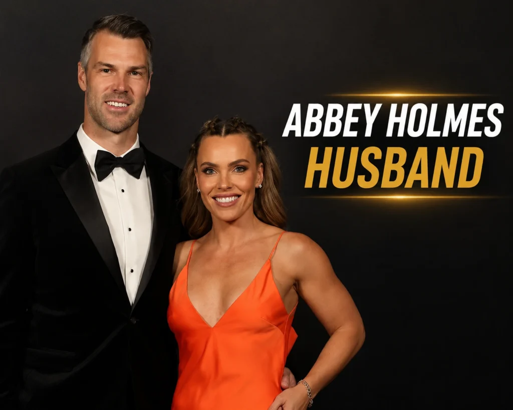 Abbey Holmes husband